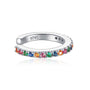 Earcuffs Ohrklemme Sterlingsilber Farbige Kristalle - FALKENKOENIG SCHMUCK & Piercing Online Shop