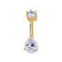 Im Piercing Shop von Falkenkoenig Schmuck findest du Ech Silber Bauchnabelpiercings die 18 Karat vergoldet sind in der Farbe Gold. Finde das passende Bauchnabelpiercing aus einer grossen Auswahl. Die besten Piercings jetzt bei Falkenkoenig Schmuck entdecken.