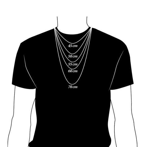 Halskette Damen Silber aus 925 Sterlingsilber - FALKENKOENIG SCHMUCK & Piercing Online Shop