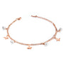 Fusskettchen Edelstahl Rosegold 21 - 26 cm verstellbar - FALKENKOENIG SCHMUCK & Piercing Online Shop